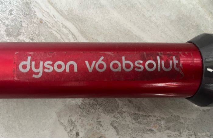 Dyson Vacuum Cleaner (Dyson V6 Absolut) Extension Tube/Wand in Red