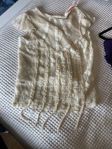 cream top size 8-10