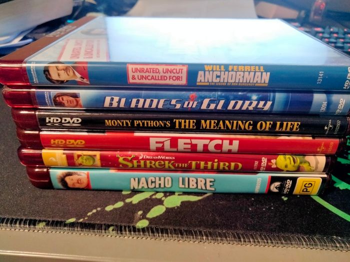 6x Comedy HD DVD's