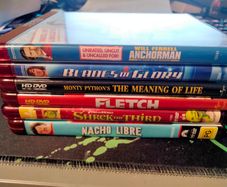 6x Comedy HD DVD's