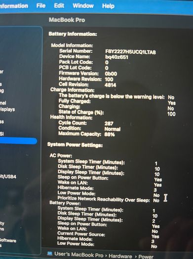 Macbook Pro 14" M1 2021 | 16gb Ram | 512gb Ssd