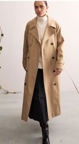 Vintage 1970's Dannimac trench coat Sz Fit 12 UK - See similar BURBERRY trench for 850 euro on Pre-Loved website