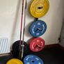 (Please Read Ad) Weighted Plates + Barbells Image 2