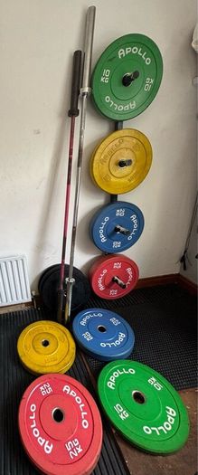 Weighted Plates + Barbells