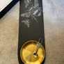The Just Slate Company Bee Slate Server with Gold Dish in Presentation Box Image 2