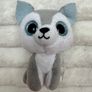 2017 Mcdonalds Ty Teenie Beanie Boos Set Timber the Husky Dog Chocolate Moose approx. 3" Used Please see pictures Image 3
