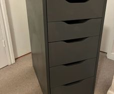 IKEA ALEX drawer unit grey