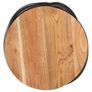 End Table 40x40x52 cm Solid Acacia Wood Image 4