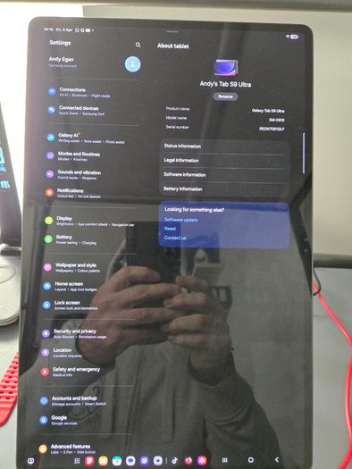 Samsung S9 Tab Ultra 16gb 1TB