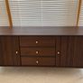 Beautiful Walnut Effect Sideboard Image 4