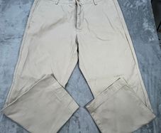 GANT New Haven Mens Trousers W36 L28 Beige Cotton Regular Fit