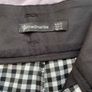 Stradivarius black and white gingham trousers Image 4