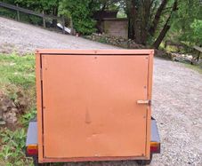 dog trailer