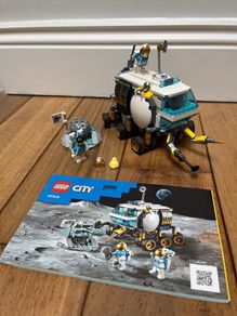 LEGO 60348 Lunar Roving Vehicle 100% Complete w/ Instructions & Figs