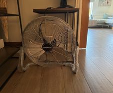 TOUGH MASTER Drum Fan Industrial Floor Fan High Velocity 3 Speed Air Cooling Heavy-Duty with Adjustable Head Tilt for Home, Commercial, Office, Warehouse, Workshop (20 Inch)