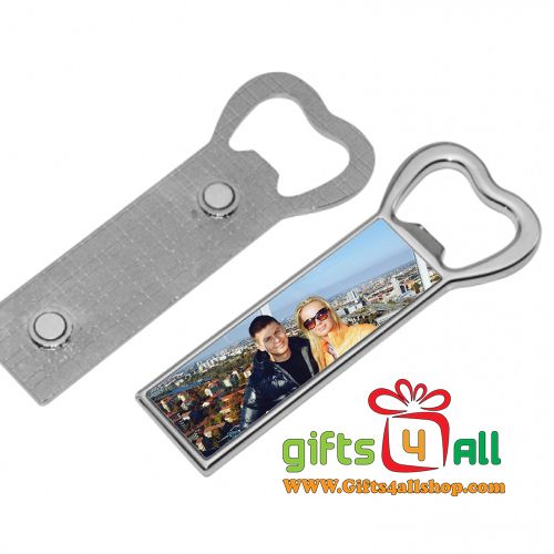 Personalised Bottle Opener Metal Fridge Magnet
