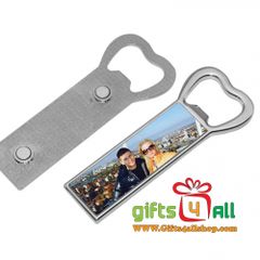 Personalised Bottle Opener Metal Fridge Magnet