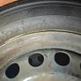 4 Hankook Radial RA14 Tyres + Ford Steel Wheels Image 8
