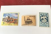 3 World stamps