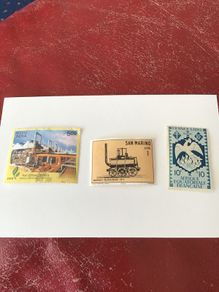 3 World stamps