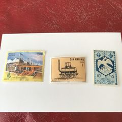 3 World stamps