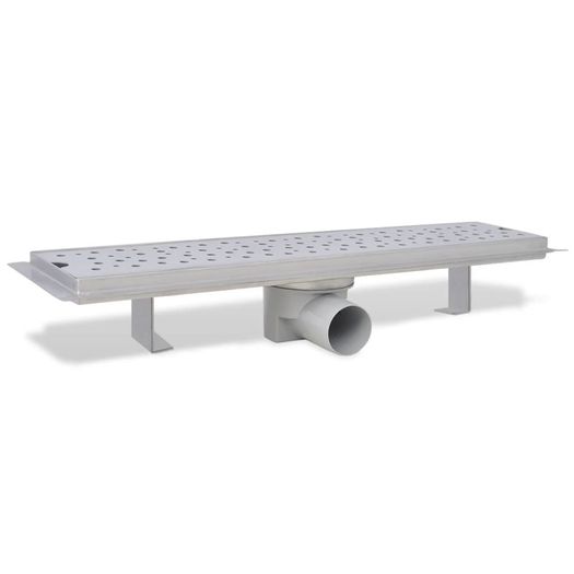Linear Shower Drain 2 pcs Bubble 530x140 mm Stainless Steel