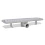 Linear Shower Drain 2 pcs Bubble 530x140 mm Stainless Steel Image 6