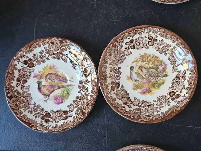 Palissy Royal Worcester Game Series Saucers