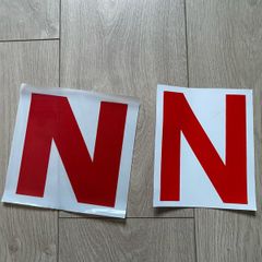 N sticker