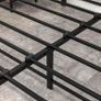 Double Bed Frame with Wooden Headboard Image 5