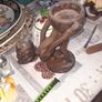 Old Wood Carved African Tribal Ashtray, in nice condition Image 4
