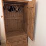 Wardrobe - waxed pine Image 2