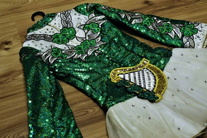 Irish dancing dress