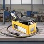 689 bar(10,000PSI) Air Hydraulic Pump, 1.6 L(0.42 Gal) Reservoir, NPT 9.5mm(3/8 In) Oil Outlet, NPT 6.4mm(1/4 In) Inlet, Aluminum Shell Air Actuated Treadle Foot Pump, for Automobile Repair Frame Machine & Hydraulic Press Image 8