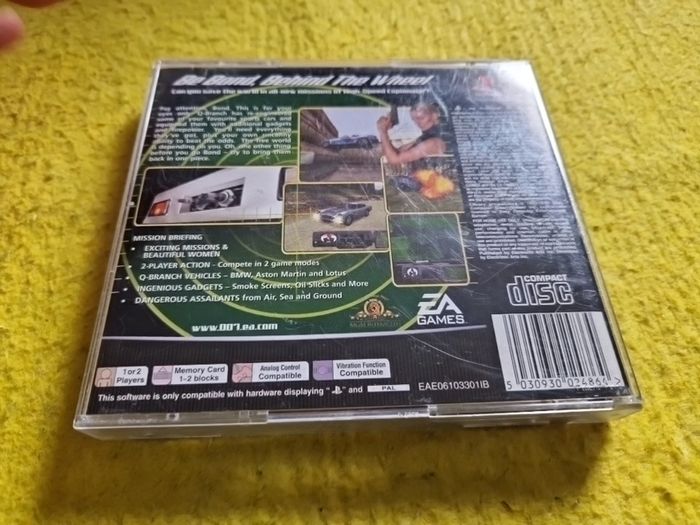 007 Racing PlayStation1 Ps1 PlayStation2 Ps2 Games Original