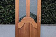 solid oak glazed door