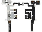 iPhone 4S Replacement Audio Power Volume Mute Flex Ribbon Cable White