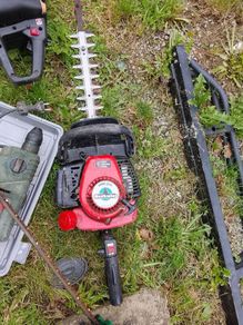 petrol garden tools joblot