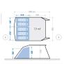 5 man air beam tent Image 8
