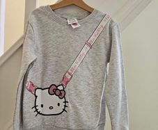 Girls Kitty Jumper 8/10