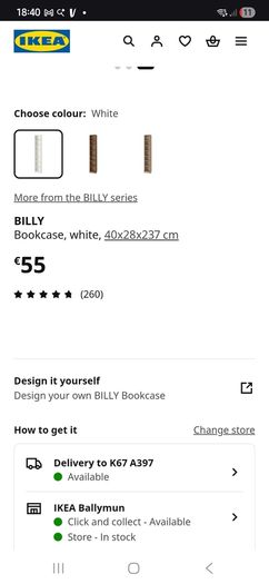 ikea bookcases x 3