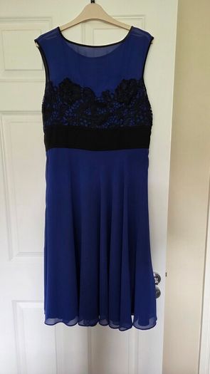 Royal Blue Size 14 Dress
