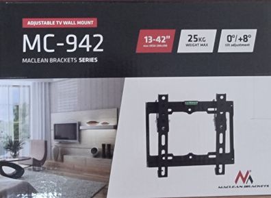 Tv Wall Mount Bracket Flat Tilt 13" - 42"