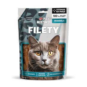 Mr. Meat cat treat Mackerel fillets 100g (adult)