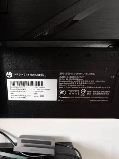 HP 24 inch 144hz gaming monitor