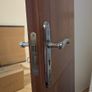 Solid Cherry Wood Door High Quality Timber Image 2