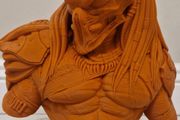 3D Printed Statue Bust (Unpainted) - Predator