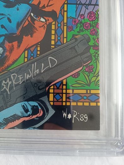 The Punisher Issue 30 CBCS / CGC 9.2 Signature Series Certified Graded Comic Framed  DC Marvel