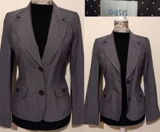 Oasis, Smart Blazer Jacket, Wool mix