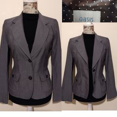 Oasis, Smart Blazer Jacket, Wool mix